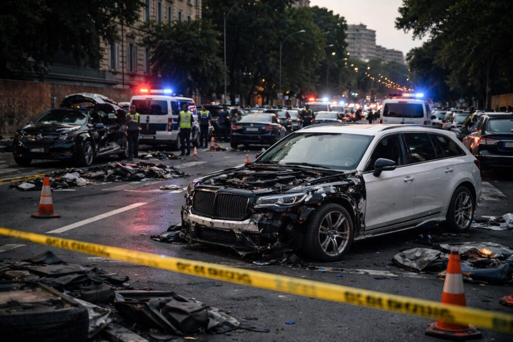 Roma al collasso: smantellata centrale di riciclaggio di auto rubate