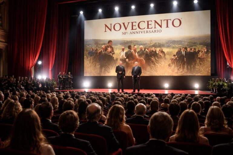 Roma celebra i 50 anni di ‘Novecento’ con De Niro, ma la realtà non è solo festa