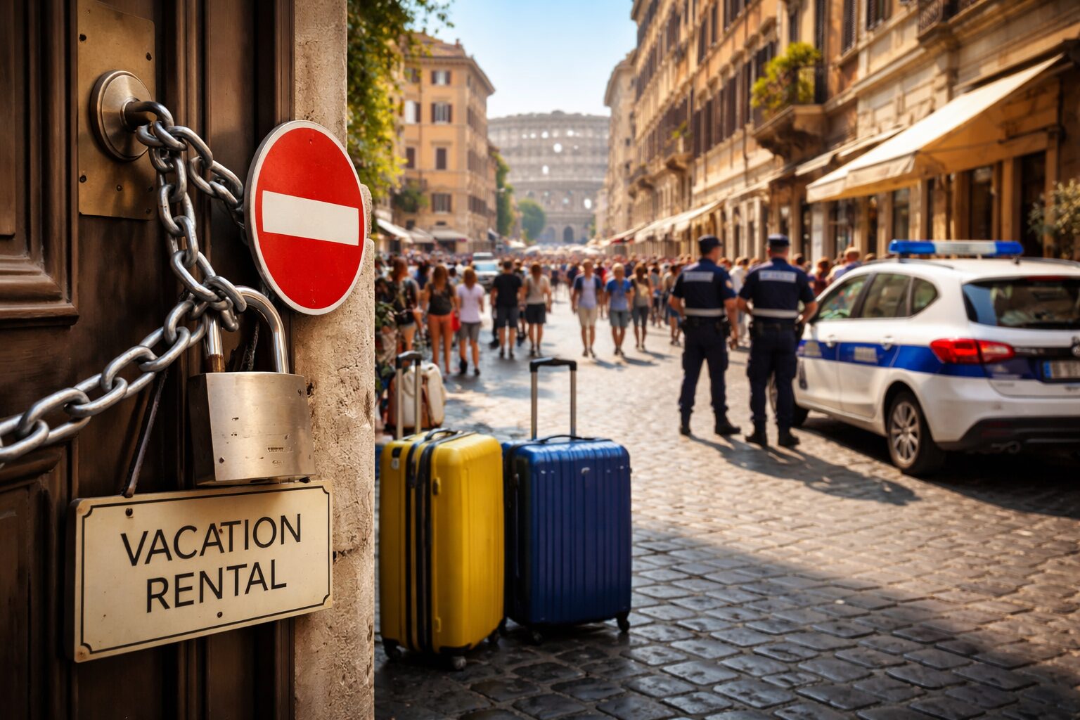 Roma dice basta: stop a case vacanze e B&B per tutelare la città!