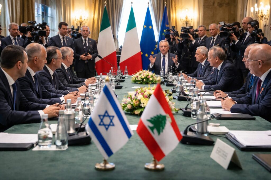 Roma diventa capitale diplomatica: i colloqui tra Israele e Libano possono cambiare il futuro
