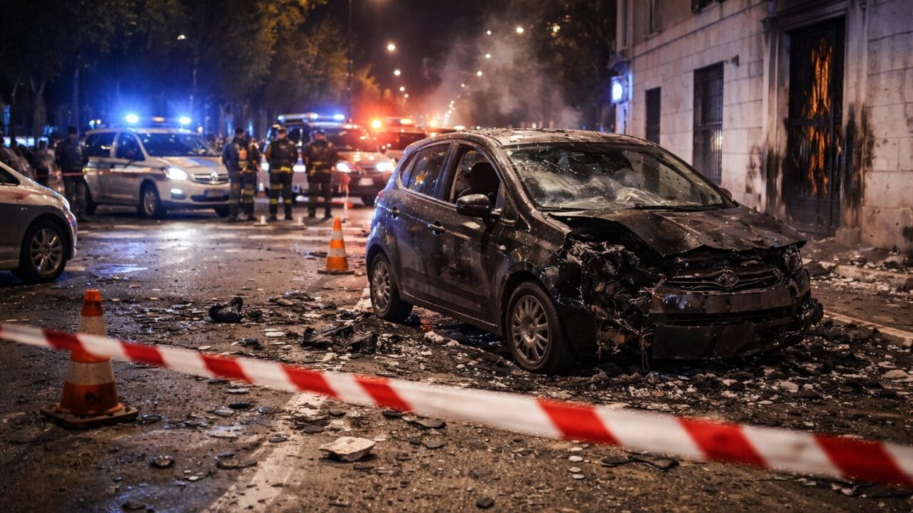Roma e la paura in strada: l’esplosione della bomba carta riaccende il dibattito sulla sicurezza