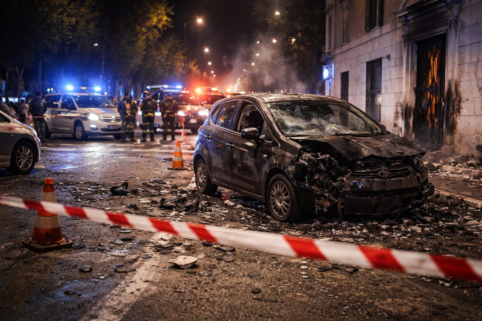 Roma e la paura in strada: l’esplosione della bomba carta riaccende il dibattito sulla sicurezza
