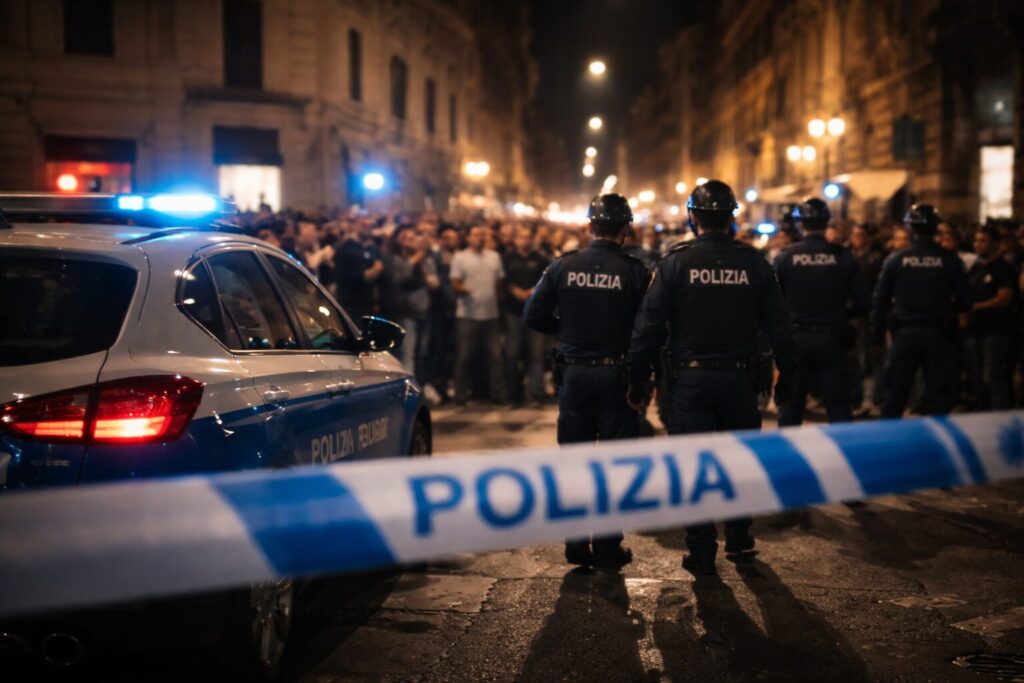 Roma in allerta: tensioni esplodono tra cittadini e forze dell’ordine
