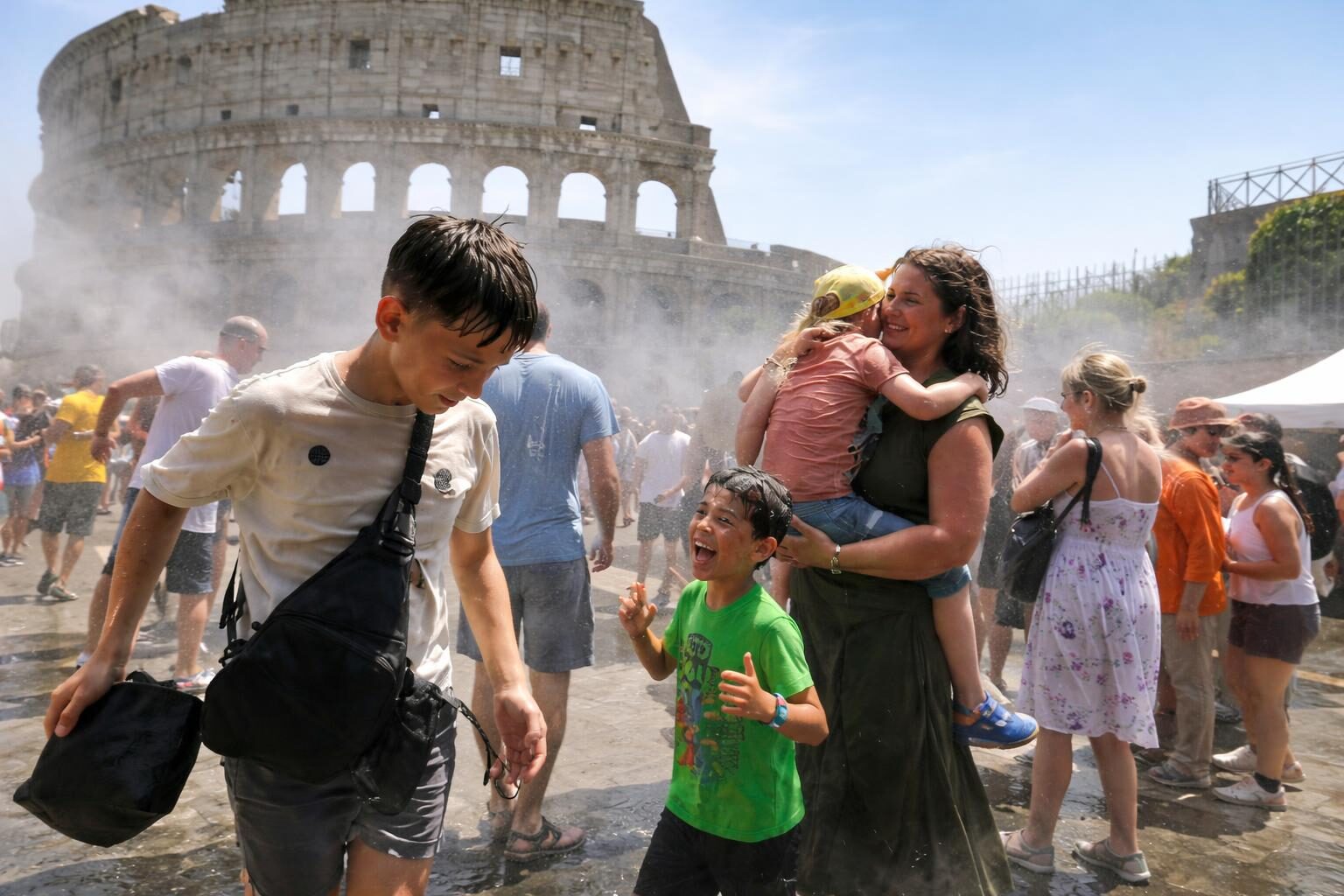 Roma in ansia per il calore: temperature record e misure preventive