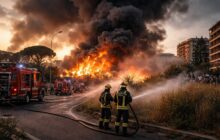 Roma in Emergenza: 25 Incendi in Poche Ore e il Grido di Allerta dei Residenti