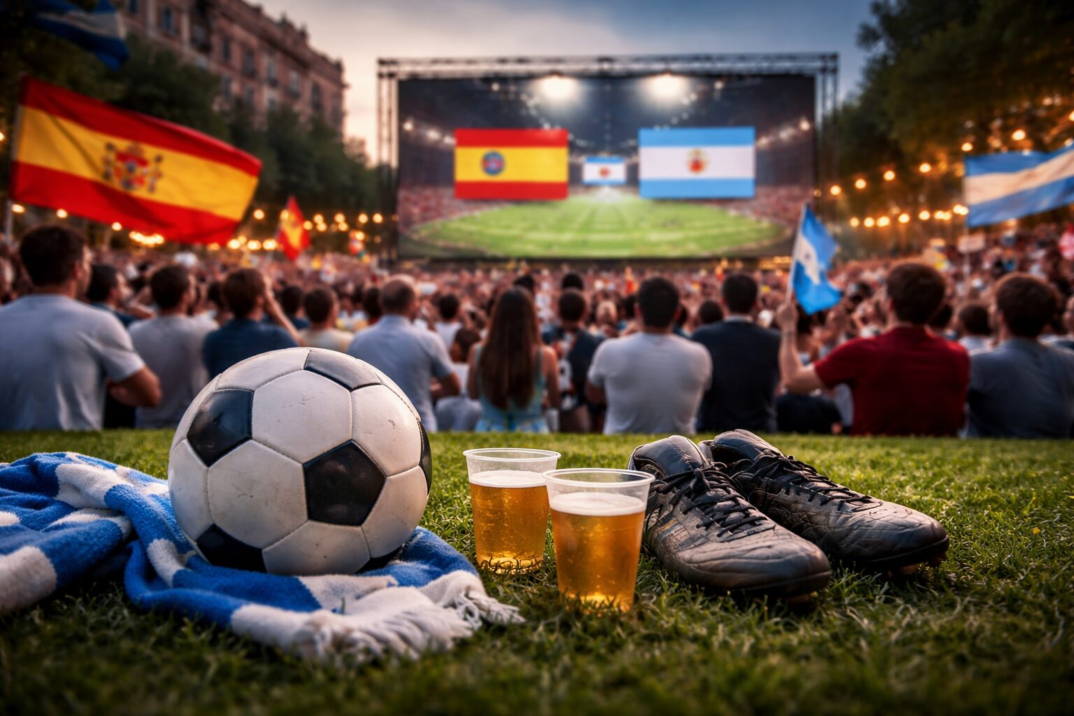 Roma in festa: dove vedere la finale tra Spagna e Argentina per i Mondiali