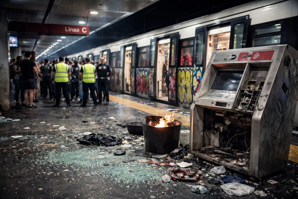 Roma in festa per Ultimo, ma l’ombra degli atti vandalici mette in crisi i servizi pubblici