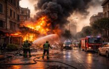 Roma in fiamme: esplosioni e incendi scuotono la capitale