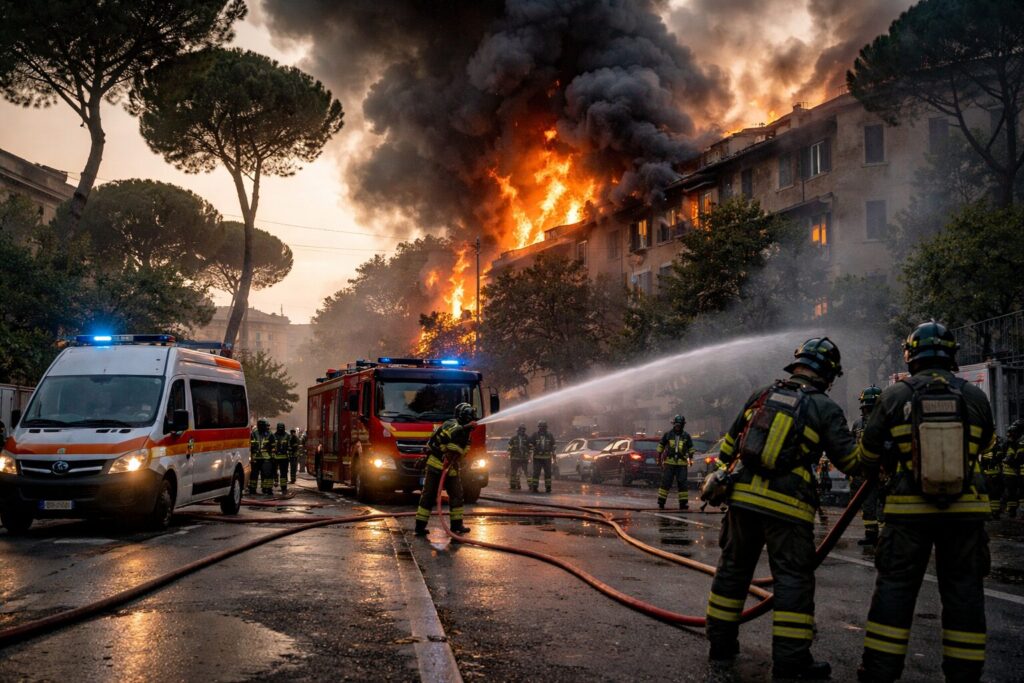Roma in fiamme: gli incendi mettono a rischio la sicurezza e la salute pubblica