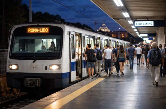 Roma-Lido: treni fino alle 22:30, ma sarà davvero un vantaggio per i residenti?