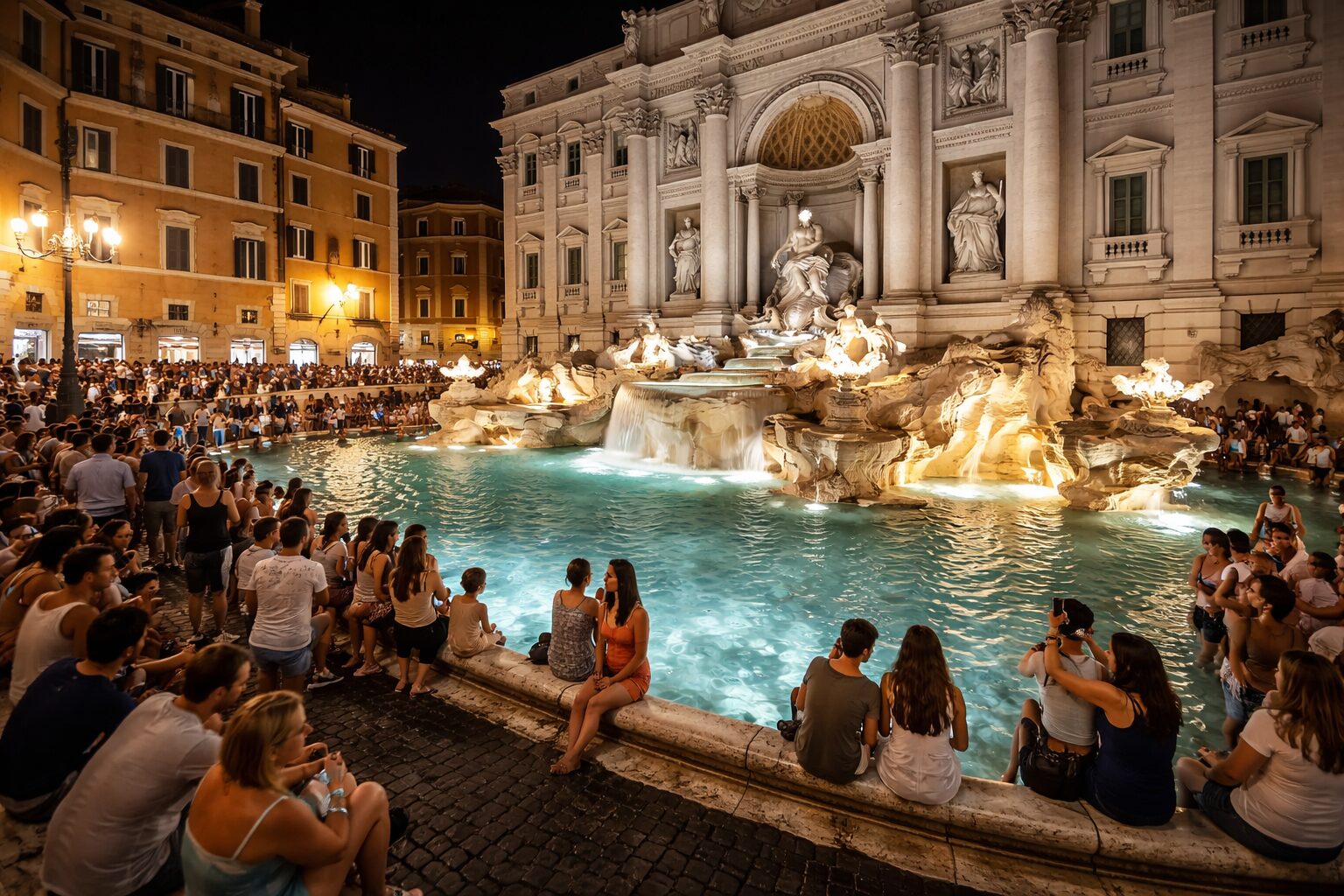 Roma si Rinfresca di Notte: Monumenti Aperti per Combattere il Caldo Estivo
