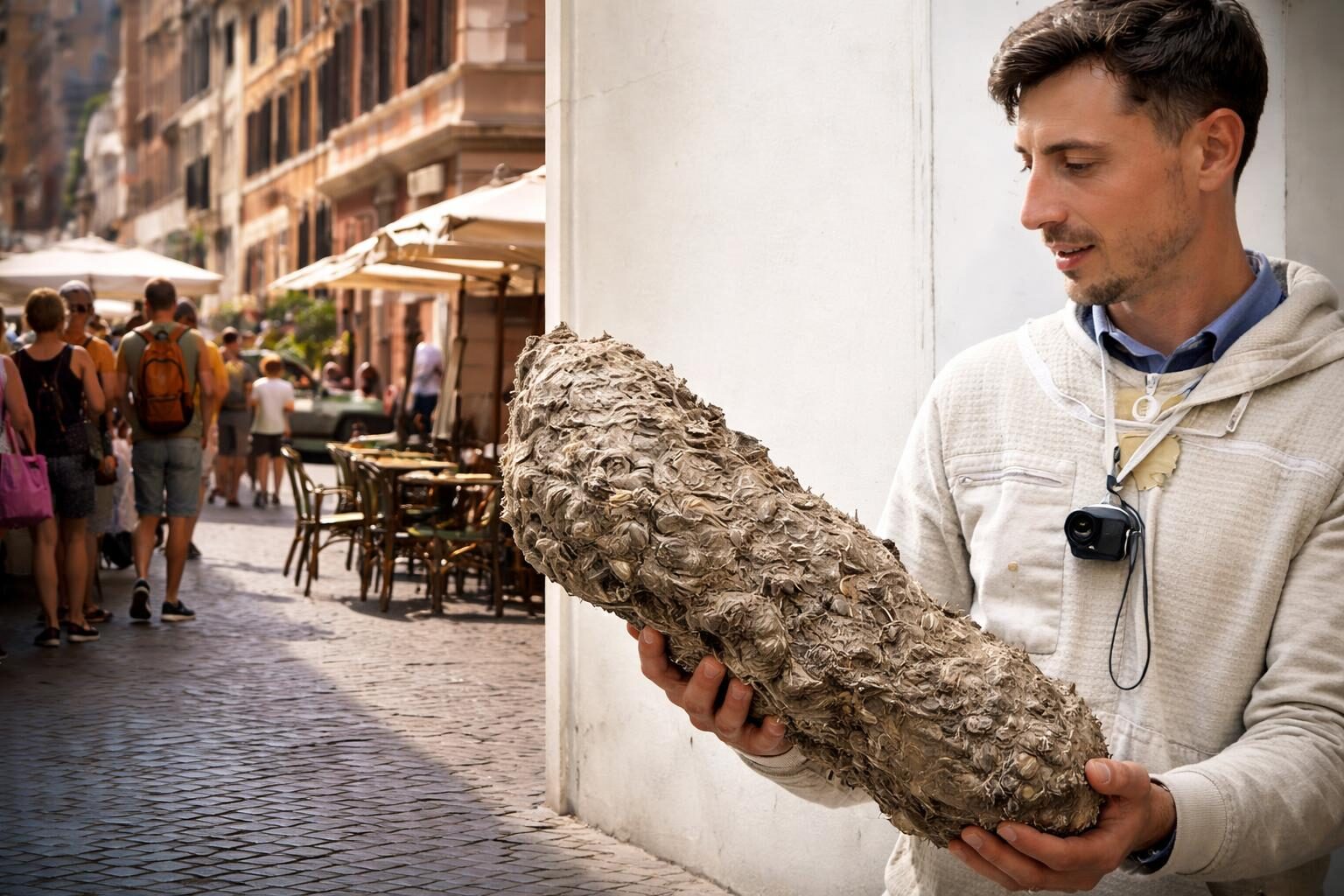 Roma sotto assedio: la vespa germanica invade i ristoranti di lusso