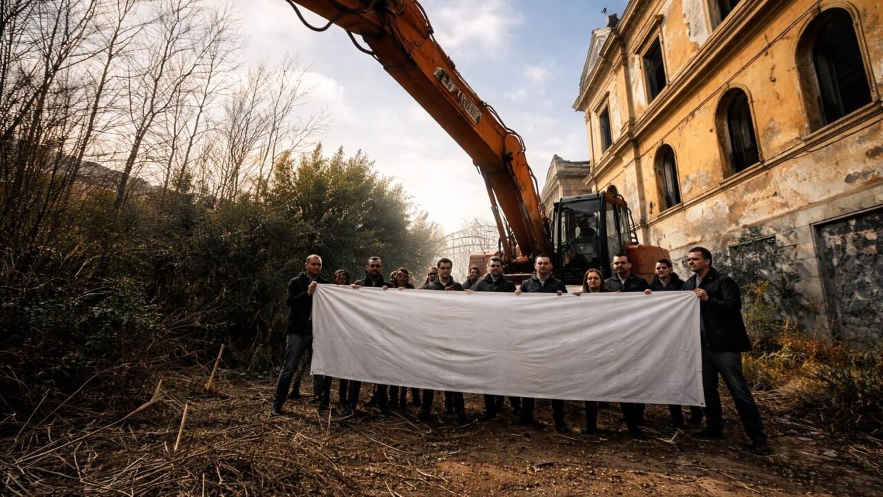 Roma sotto la lente: il blackout e le polemiche sugli ex Mercati Generali