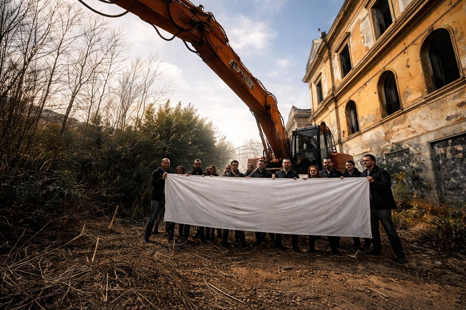 Roma sotto la lente: il blackout e le polemiche sugli ex Mercati Generali