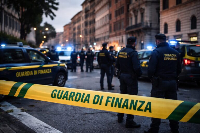 Roma, tra crimine e sport: il sequestro della Guardia di Finanza minaccia il calcio locale