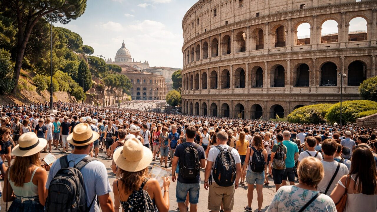 Roma: turisti in aumento, ma a chi giova questa crescita?