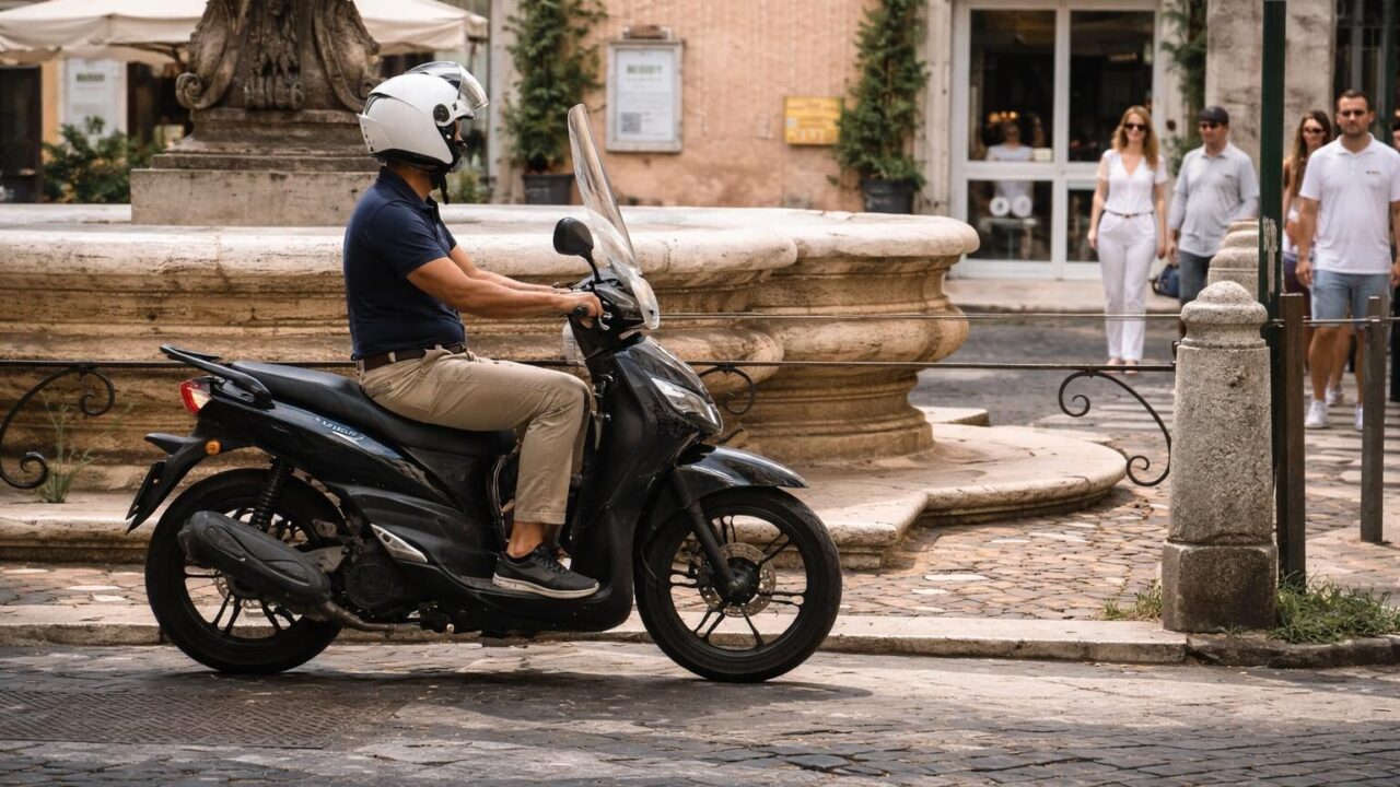 Roma: un furto di scooter ogni 80 minuti. La città è realmente al sicuro?