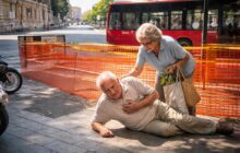 Roma, un’altra vittima delle strade dissestate: il dramma di un anziano davanti alla moglie