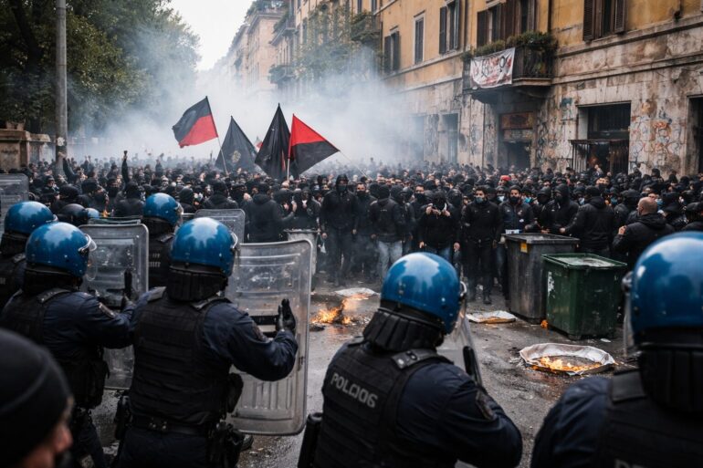 Sgombero a Roma: libertà di protesta o ordine pubblico? Il nodo della gestione delle tensioni sociali