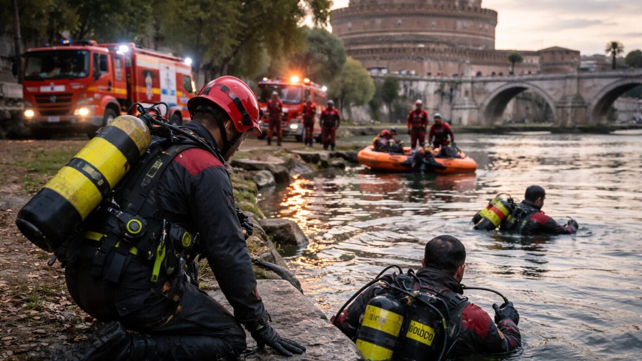 Sommozzatori a Roma, un’unità in emergenza: la sicurezza dei cittadini a rischio?