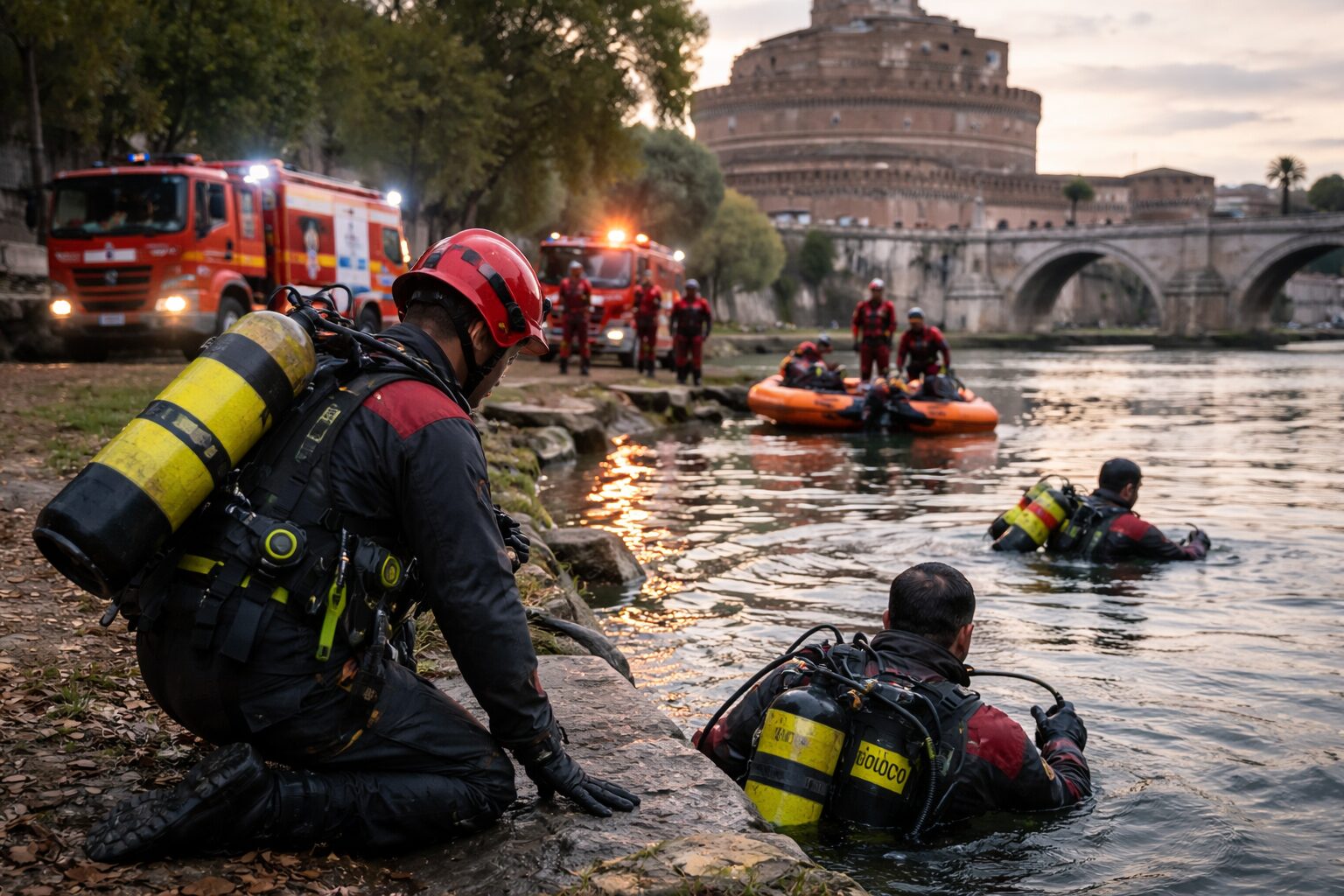Sommozzatori a Roma, un’unità in emergenza: la sicurezza dei cittadini a rischio?