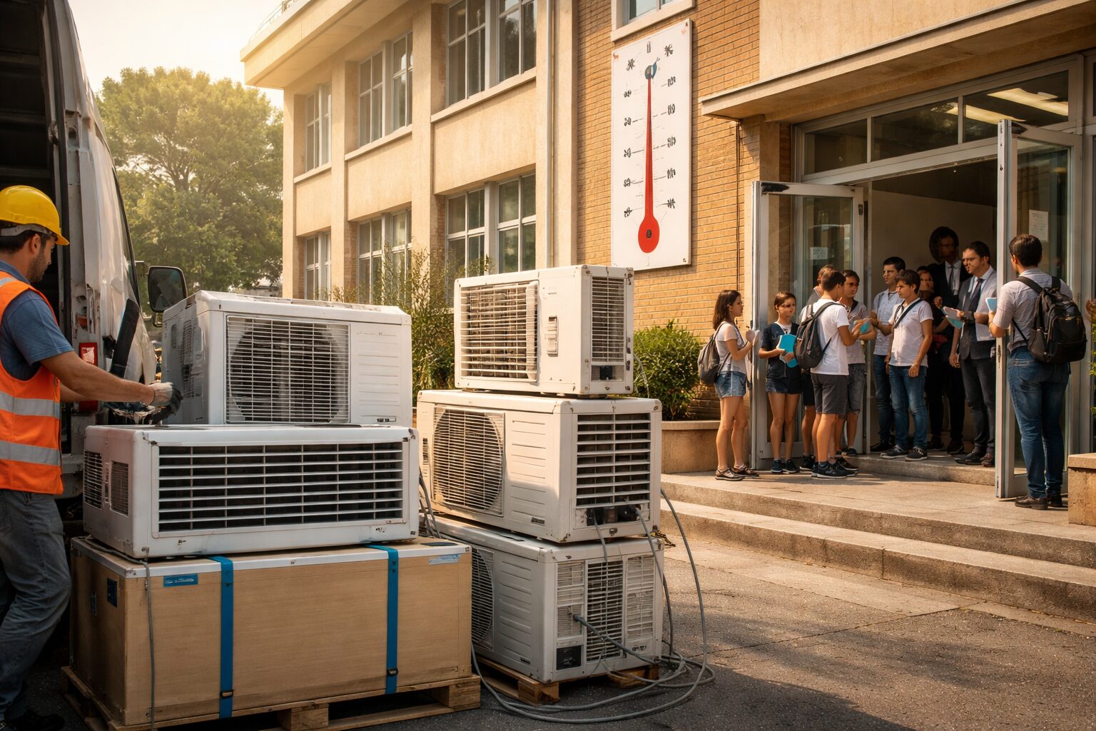 Sos caldo nelle scuole: serve un piano d’azione per l’edilizia leggera!