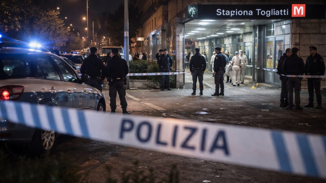 Stazione Togliatti: omicidio choc, l’orrore di un attacco con un cacciavite