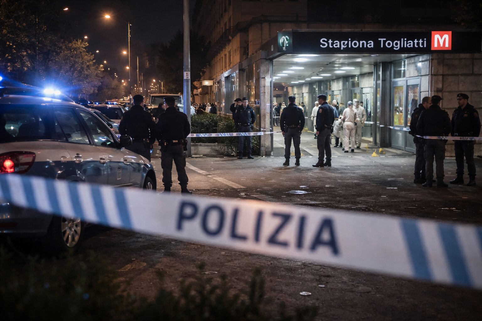 Stazione Togliatti: omicidio choc, l’orrore di un attacco con un cacciavite