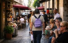 Tavolini selvaggi a Roma: caos e sicurezza a rischio nel centro storico