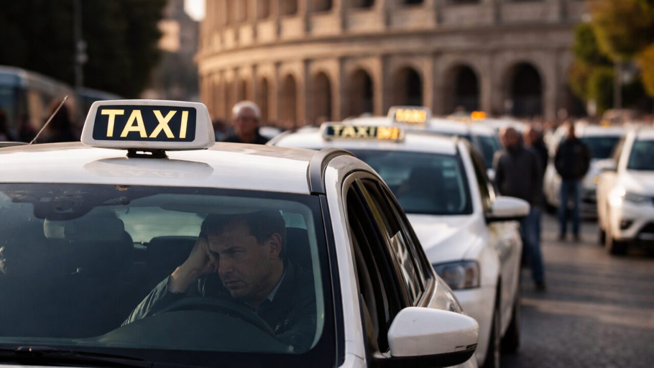 Taxi a Roma in crisi: ristori bloccati e licenze mancate, che fine faranno i conducenti?