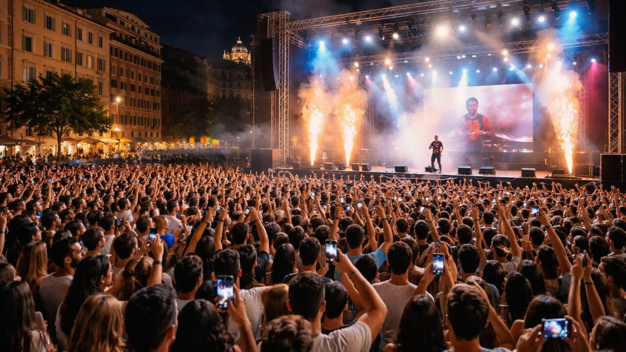 Testaccio si Risveglia con Ele A: Impatti del ’26 Summer Tour’ sulla Comunità Locale