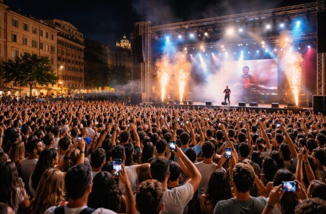Testaccio si Risveglia con Ele A: Impatti del ’26 Summer Tour’ sulla Comunità Locale