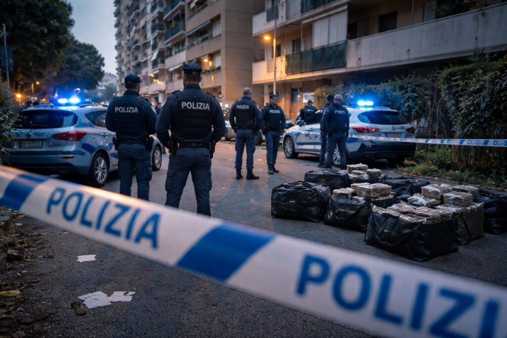 Tor Bella Monaca: Il traffico di droga colpisce ancora con 51 kg di hashish sequestrati