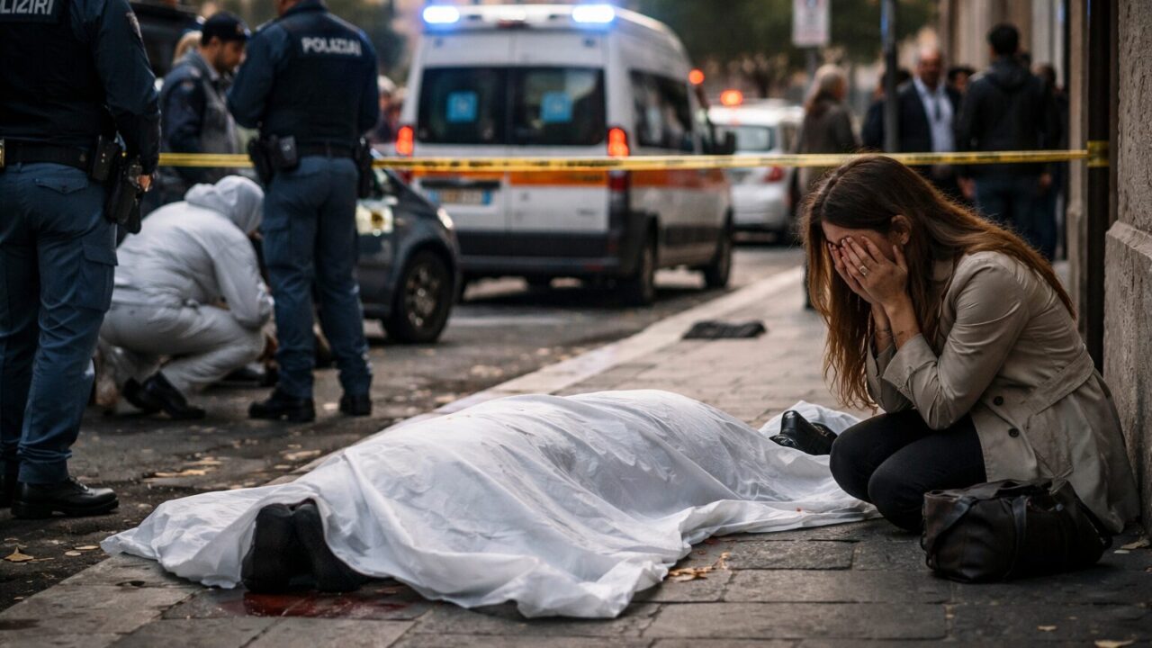 Tragedia nel cuore di Roma: uomo muore sul marciapiede davanti alla moglie