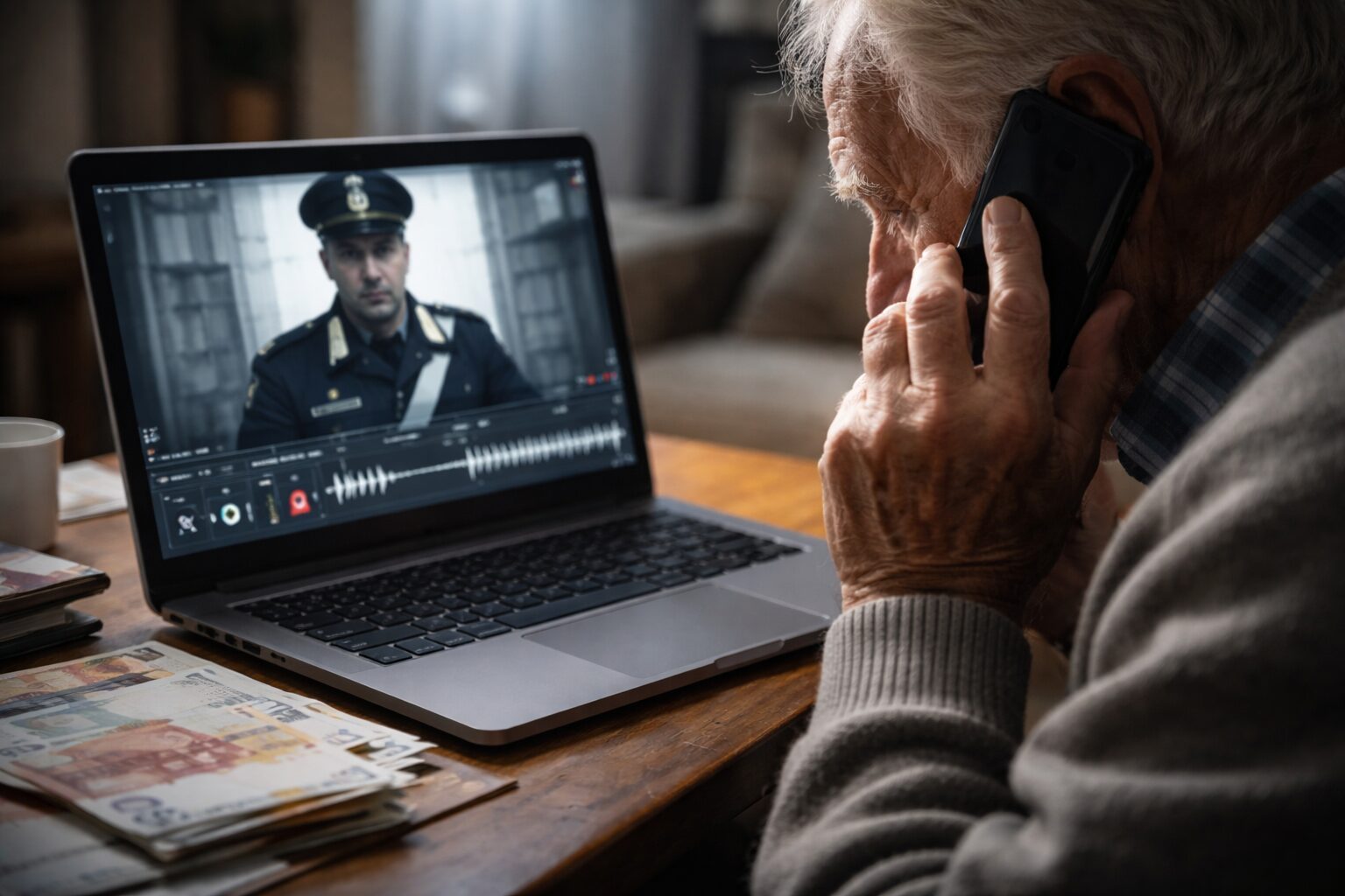 Truffe AI: la nuova frontiera della criminalità che colpisce gli anziani