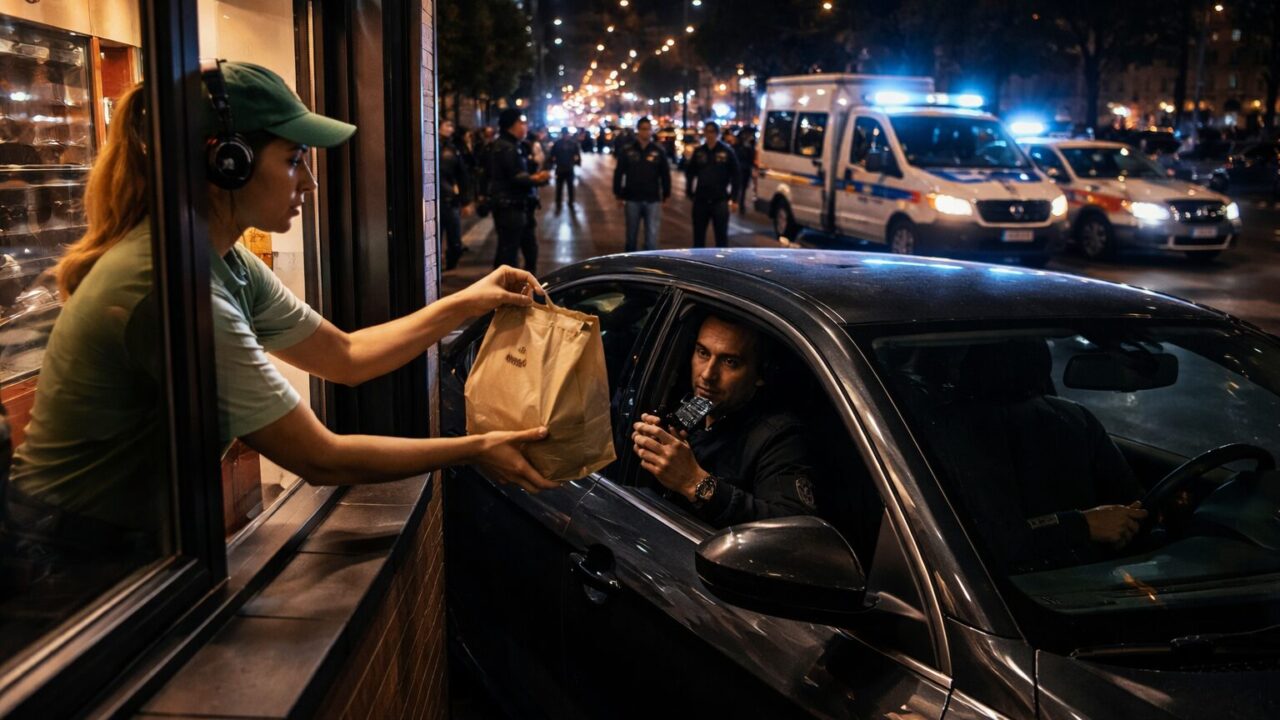 Un finto ordine al fast food svela una triste realtà di paura a Tiburtina