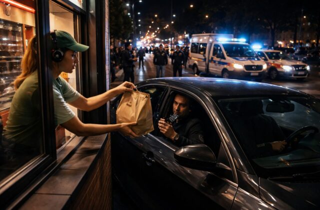 Un finto ordine al fast food svela una triste realtà di paura a Tiburtina