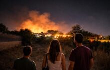 Una notte di fuoco a Roma: 174 incendi tra Fiumicino e Tor Sapienza