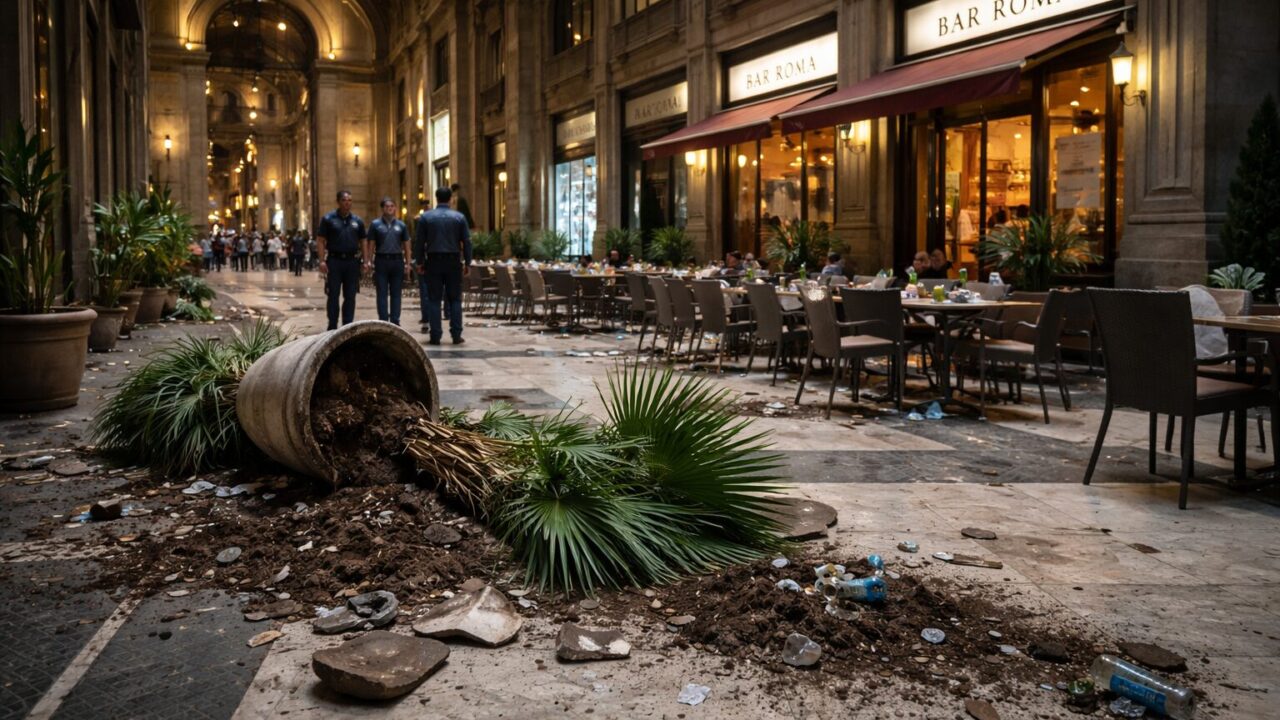 Vandali in Galleria: il triste destino della bellezza pubblica a Roma