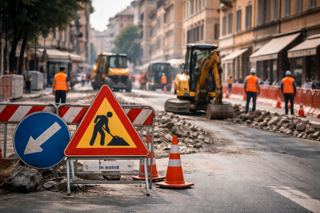 Via Roma in ristrutturazione: un progetto da 210 mila euro per la sicurezza dei residenti