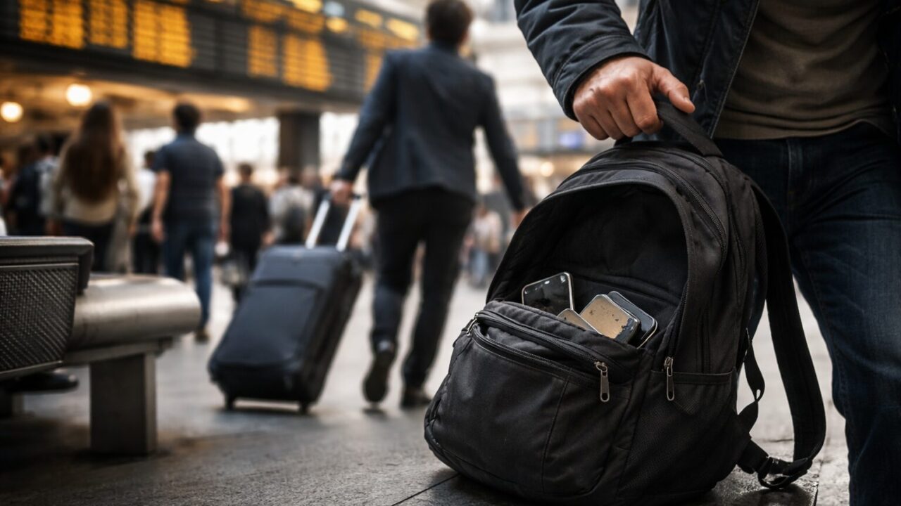 Zaini ‘esca’: il nuovo trucco dei ladri in stazione minaccia la sicurezza di Roma