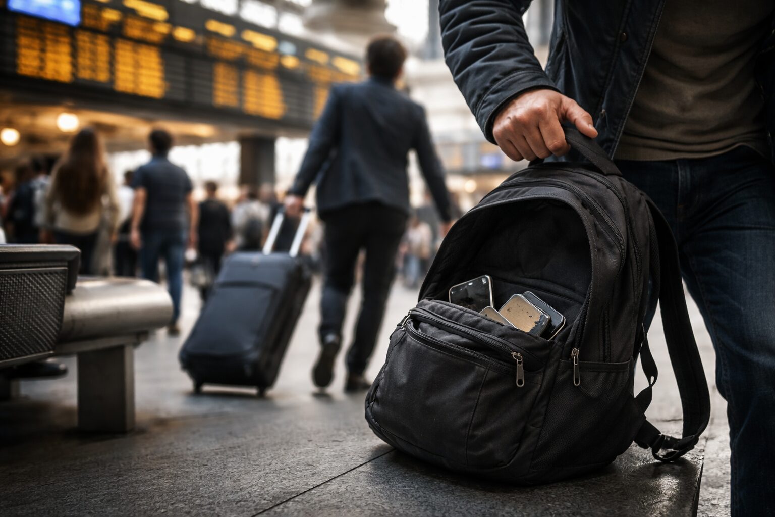 Zaini ‘esca’: il nuovo trucco dei ladri in stazione minaccia la sicurezza di Roma