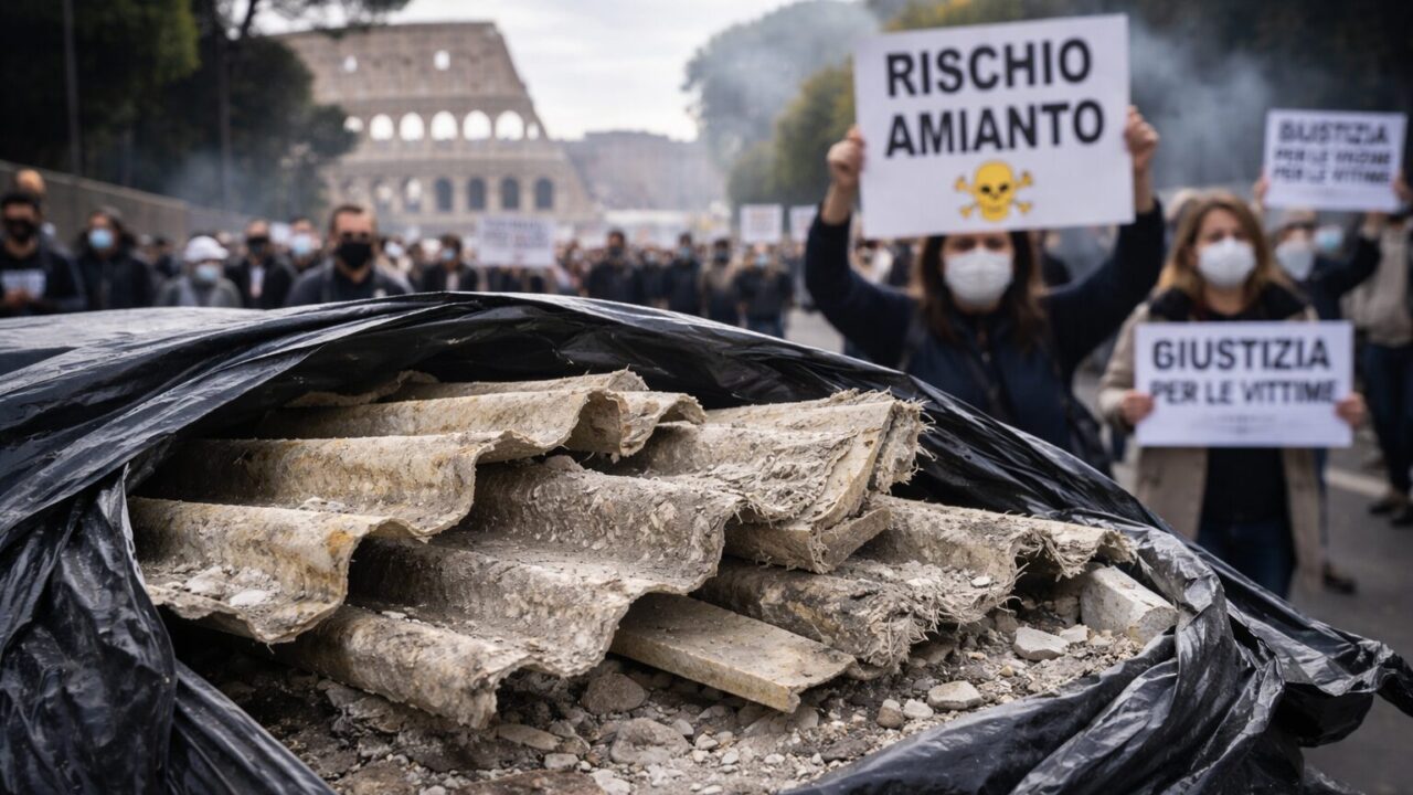 Amianto a Roma: la battaglia delle vittime e il grido di aiuto per maggior tutela