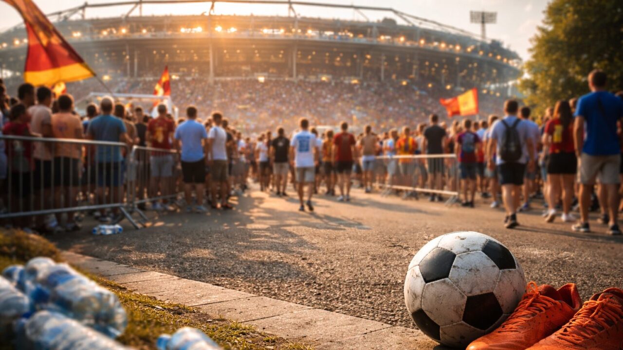 Amichevole Cardiff City-Roma: un evento di calcio tra caldo torrido e traffico insostenibile