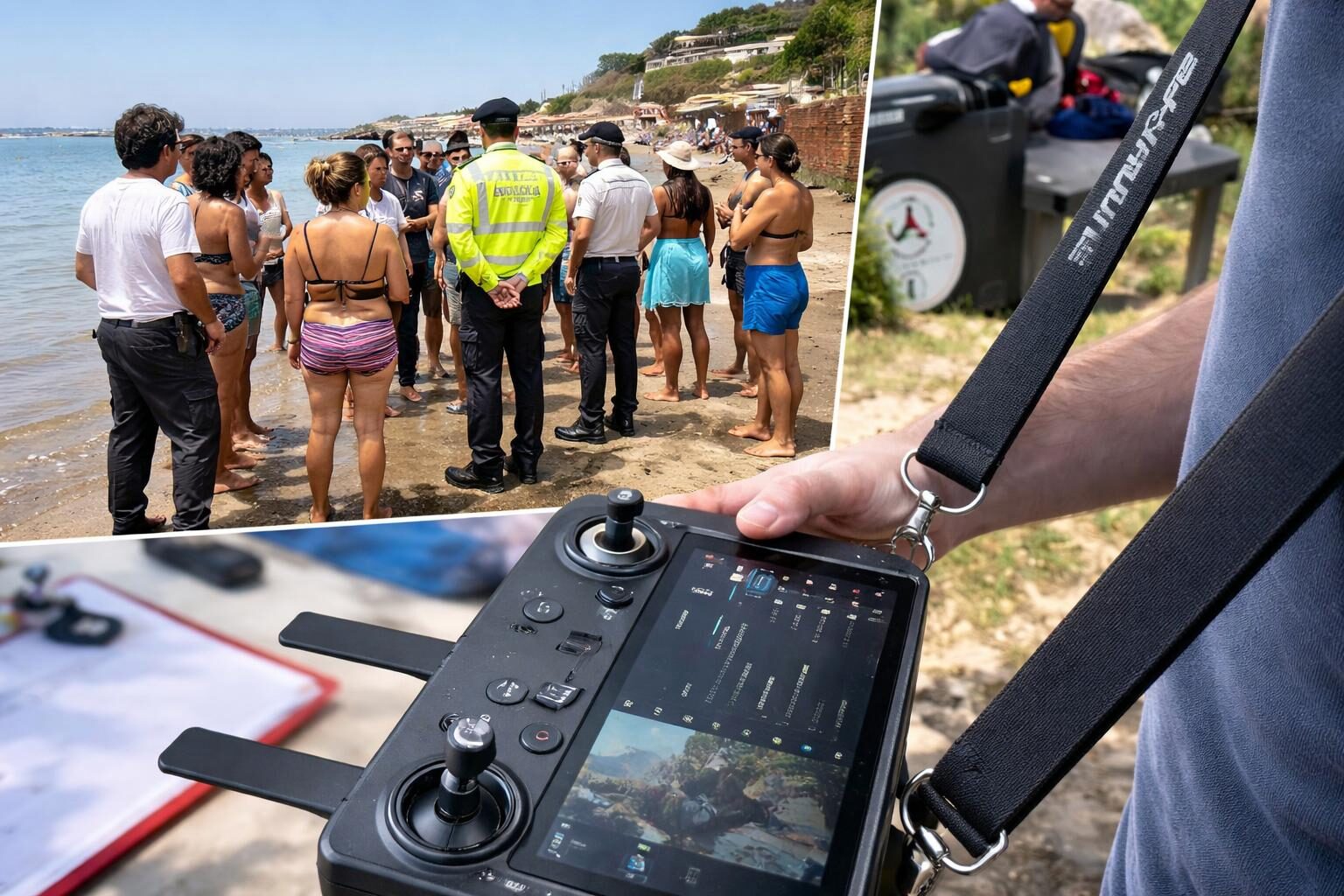 Anzio: Ragazzina Scomparsa Ritrovata grazie ai Droni della Polizia Locale