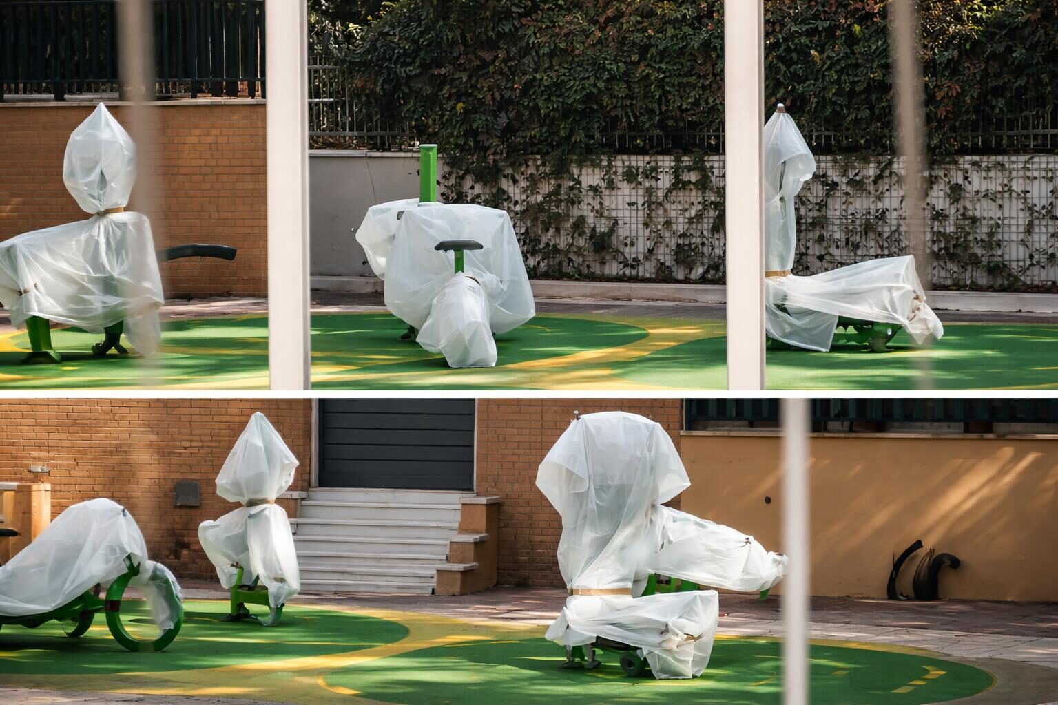 Ciclette a Piazza dei Visconti: fitness o illusioni? La realtà che inquieta