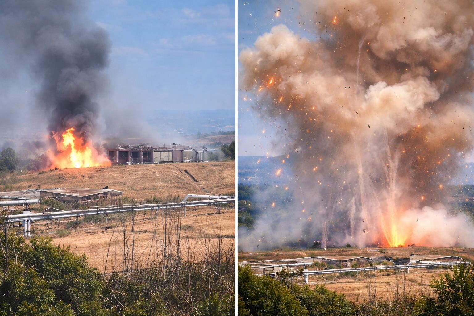 Colleferro: l'esplosione in fabbrica di armi solleva dubbi sulla sicurezza