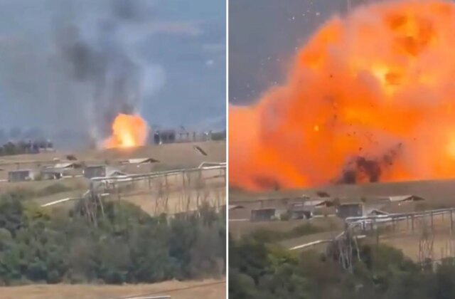 Colleferro, incendio e forte esplosione nella fabbrica di munizioni ex Simmel Difesa – Video
