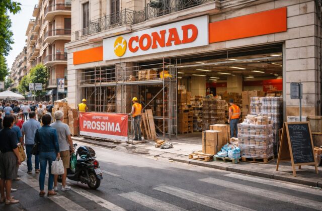 Conad in via Roma: un restyling che cambia le carte in tavola per residenti e commercianti