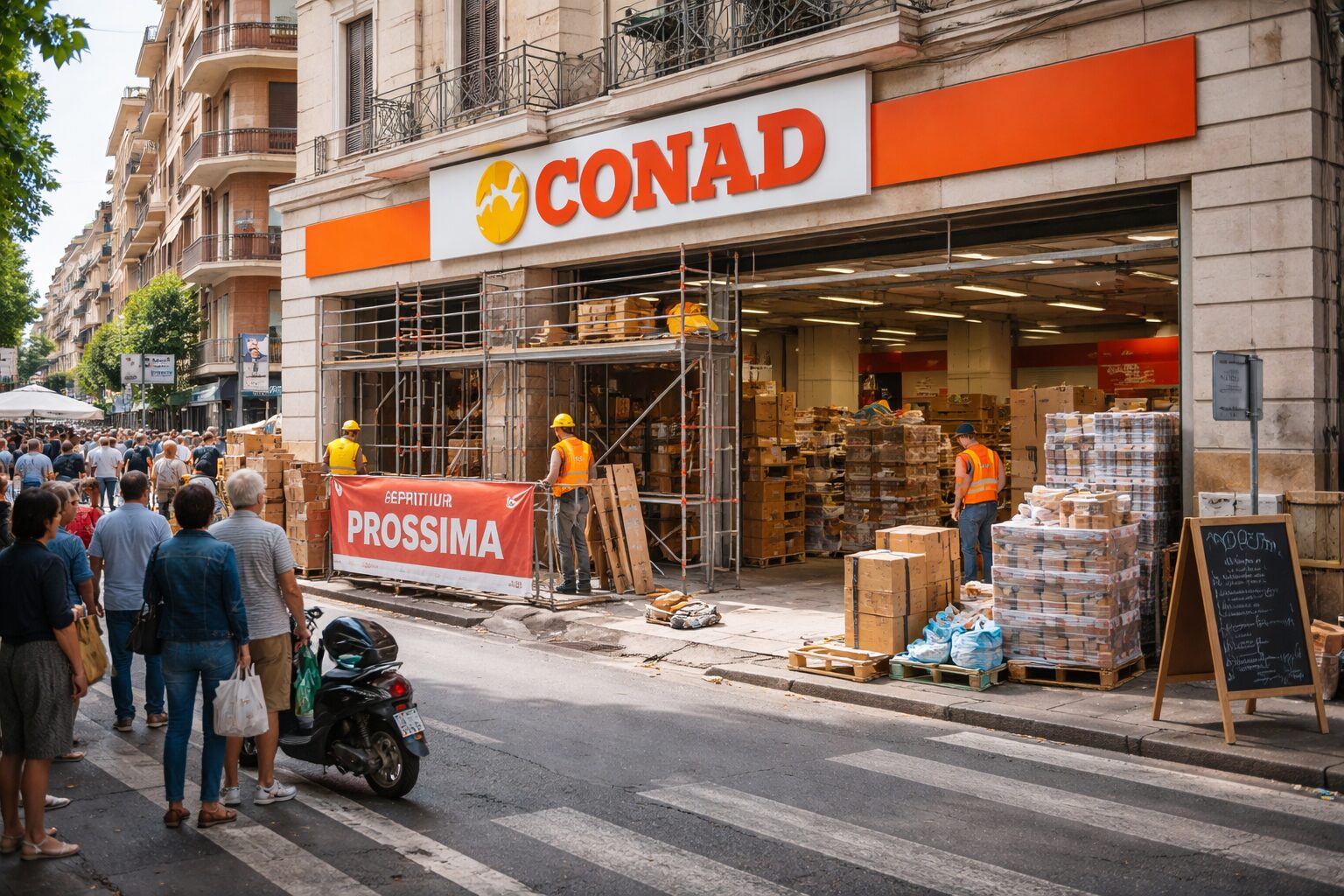 Conad in via Roma: un restyling che cambia le carte in tavola per residenti e commercianti